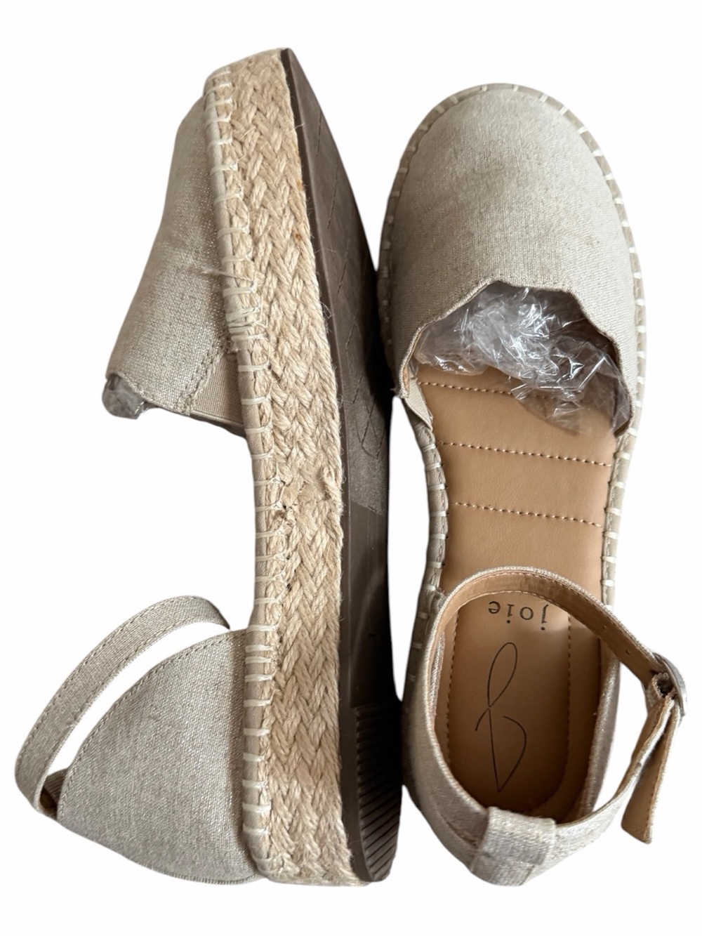 Joie Cruz Natural Platform Memory Foam Espadrille
Sandals.Size 7